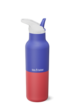 Термобутылка Klean Kanteen Rise Vac Classic Flip Sport 16oz (473 мл) Dazzling Blue Kaleidoscope