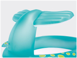 Бассейн надувной Intex 57440 Whale Spray 201х196х91 см / Круглый бассейн Интекс с водяным фонтаном распылителем Кит для дачи