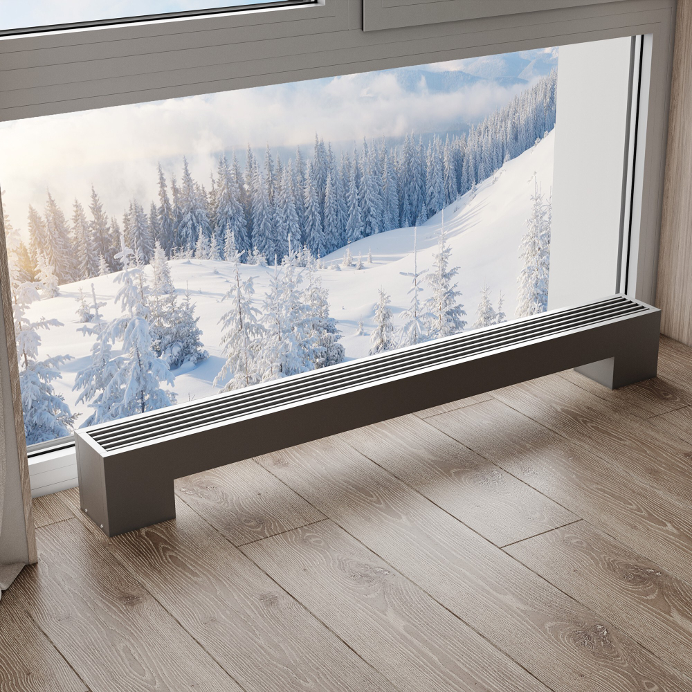 Конвектор напольный Royal Thermo STEP-130/180/1100-2-N-WT-LG-NA