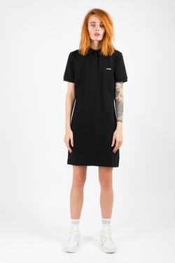 Платье с коротким рукавом Adress черное
