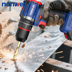 Аккумуляторный шуруповерт Nanwei NW-D8216C-4, 70 Нм, 20 В
