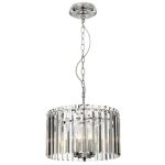 Citilux Джейн CL306141 Хрустальная подвесная люстра Хром