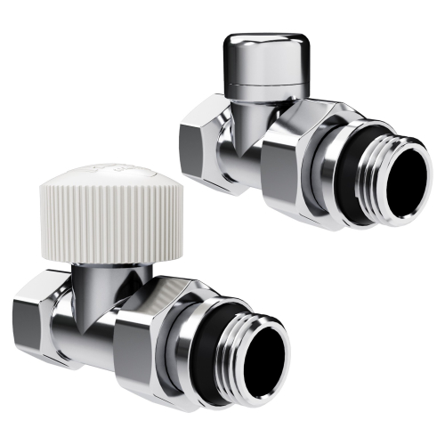 Набор термостатический прямой Royal Thermo Design 1/2quot;М30х1,5 (Хром)