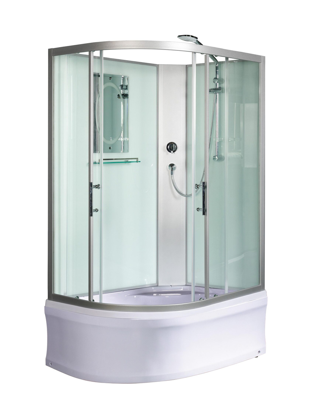 Душевая кабина WeltWasser  WW500 HALLE 1201 R 1200х900х2170 мм 10000003312