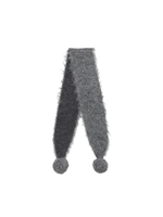 Шарф Shaggy Pompon