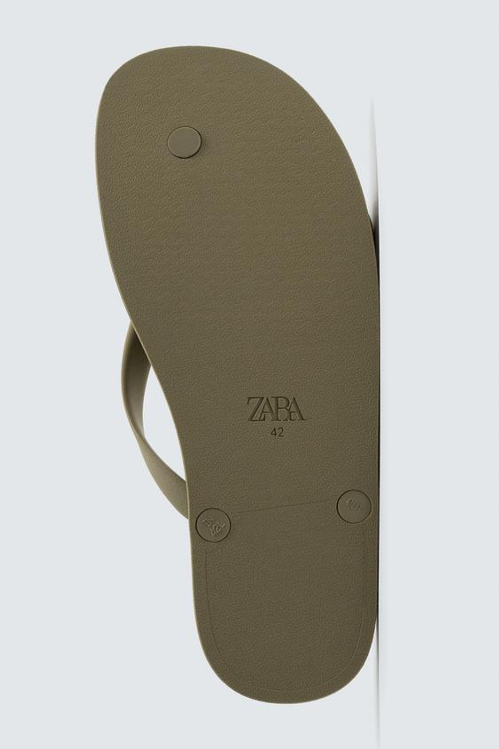 ZARA САНДАЛИИ С РЕМЕШКАМИ, СЕРО-КОРИЧНЕВЫЙ