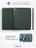 Чехол книжка для iPad 5/6 (9,7") / Air 1/2 (9,7") Gurdini Milano Series Pine Green