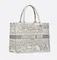 Сумка Dior Book Tote Dioriviera, белый/серый