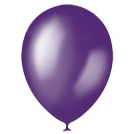 Воздушные шары 12"/30см Металлик PURPLE 25шт