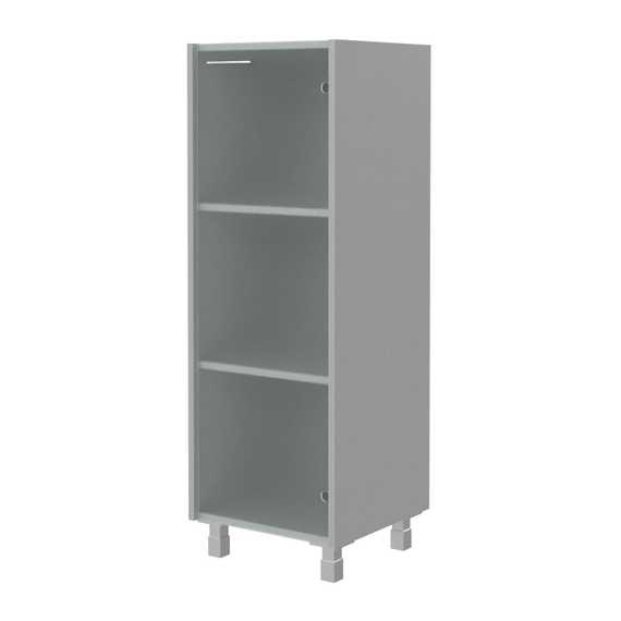 Шкаф колонка средняя со стекляной дверью OMC 45.2(R)   456х450х1329 OFFIX NEW