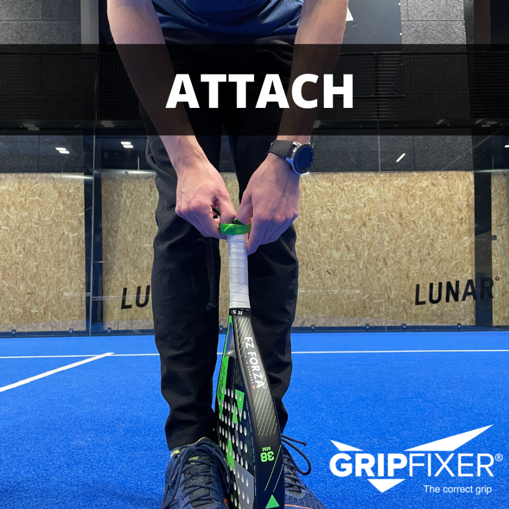 GripFixer Padel Small Left - blue