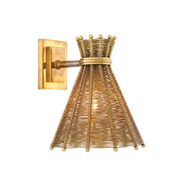 Eichholtz Wall Lamp Kon Tiki, Vintage Brass Finish
