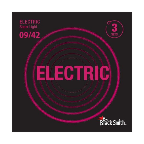 BlackSmith Electric Super Light 9/42 3 Sets струны для электрогитары