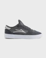 Кеды Cambridge - Charcoal Suede / White Logo / Perf Leather