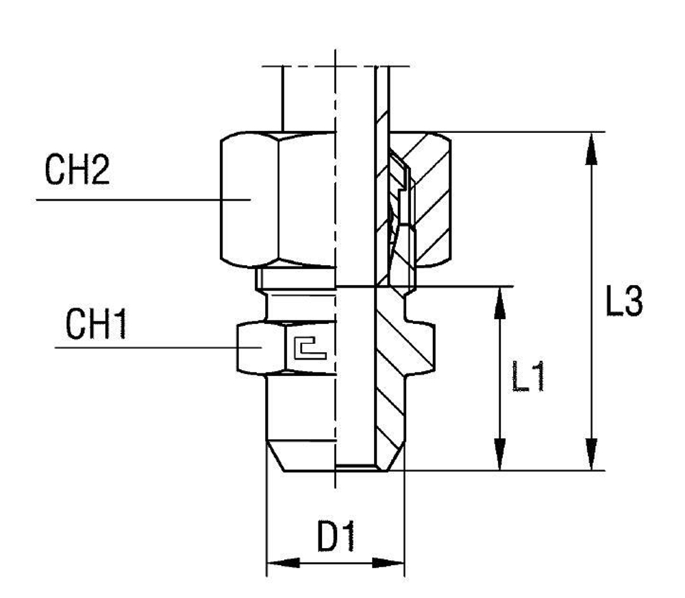 Соединение W DL10 (в сборе)