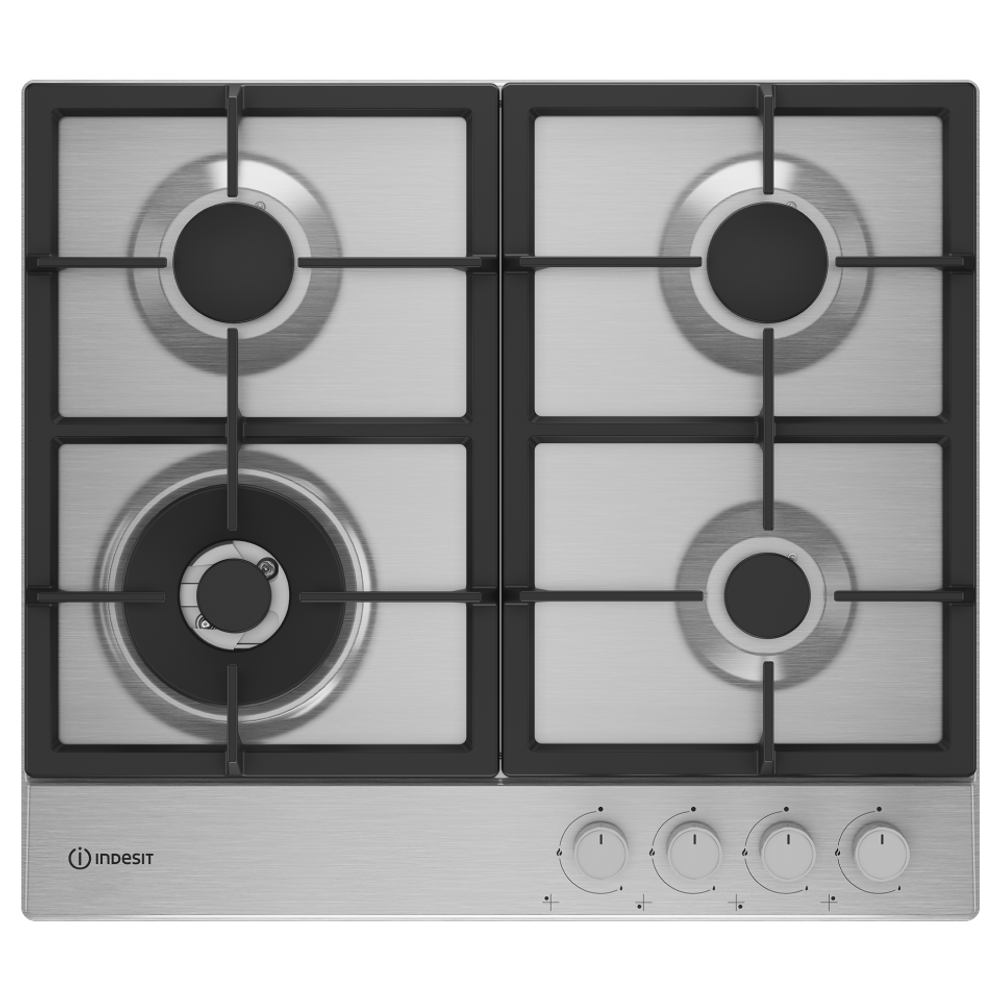 Газовая варочная панель Indesit THPM 642 W/IX/I
