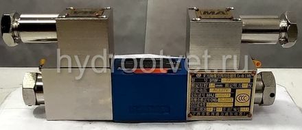 G1-GD-4WE6J-60S/B127N9/V - Гидрораспределитель во взрывобезопасном исполнении I группа золотниковый Ду 6 с электроуправлением G24, схема J (34), возврат - пружинный