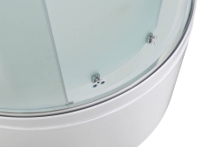 Душевая кабина AvaCan (АваКан) EM5080LED с высоким поддоном, с ГМ, с электрикой и LED освещением, 80х80х220