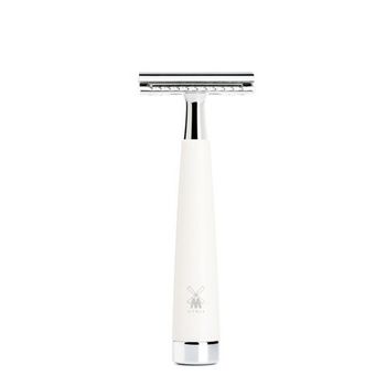Т-образная бритва MUEHLE LISCIO, белая смола (R 147 SR)