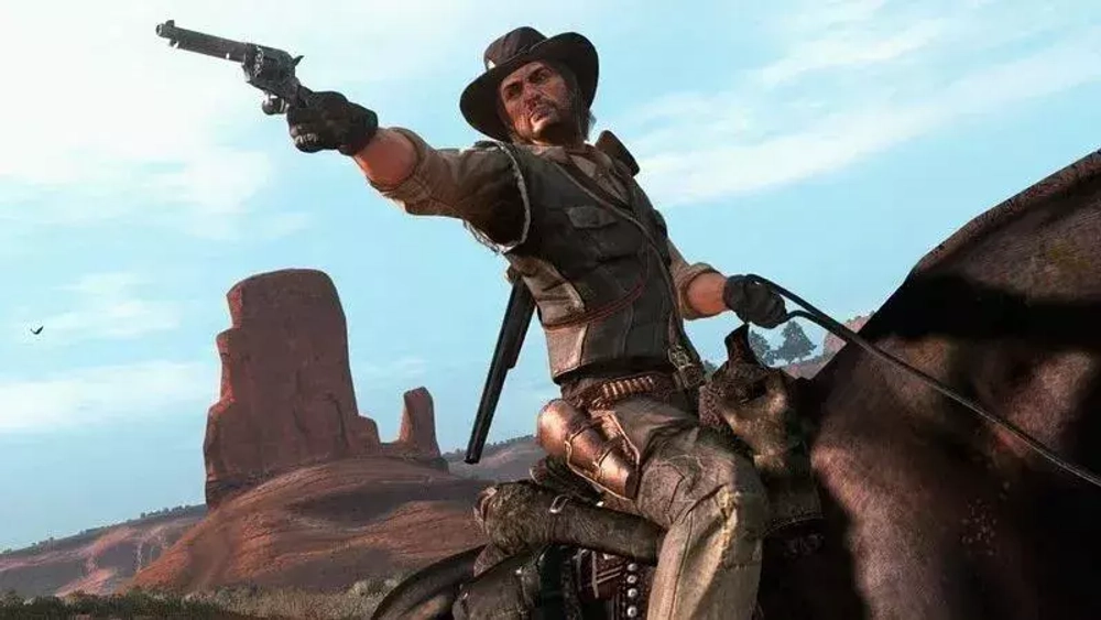 Red Dead Redemption (RDR) (диск для PS4, интерфейс и субтитры на русском языке)