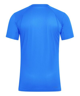 Мужская теннисная футболка Adidas Climaccol Club Tennis - glow blue