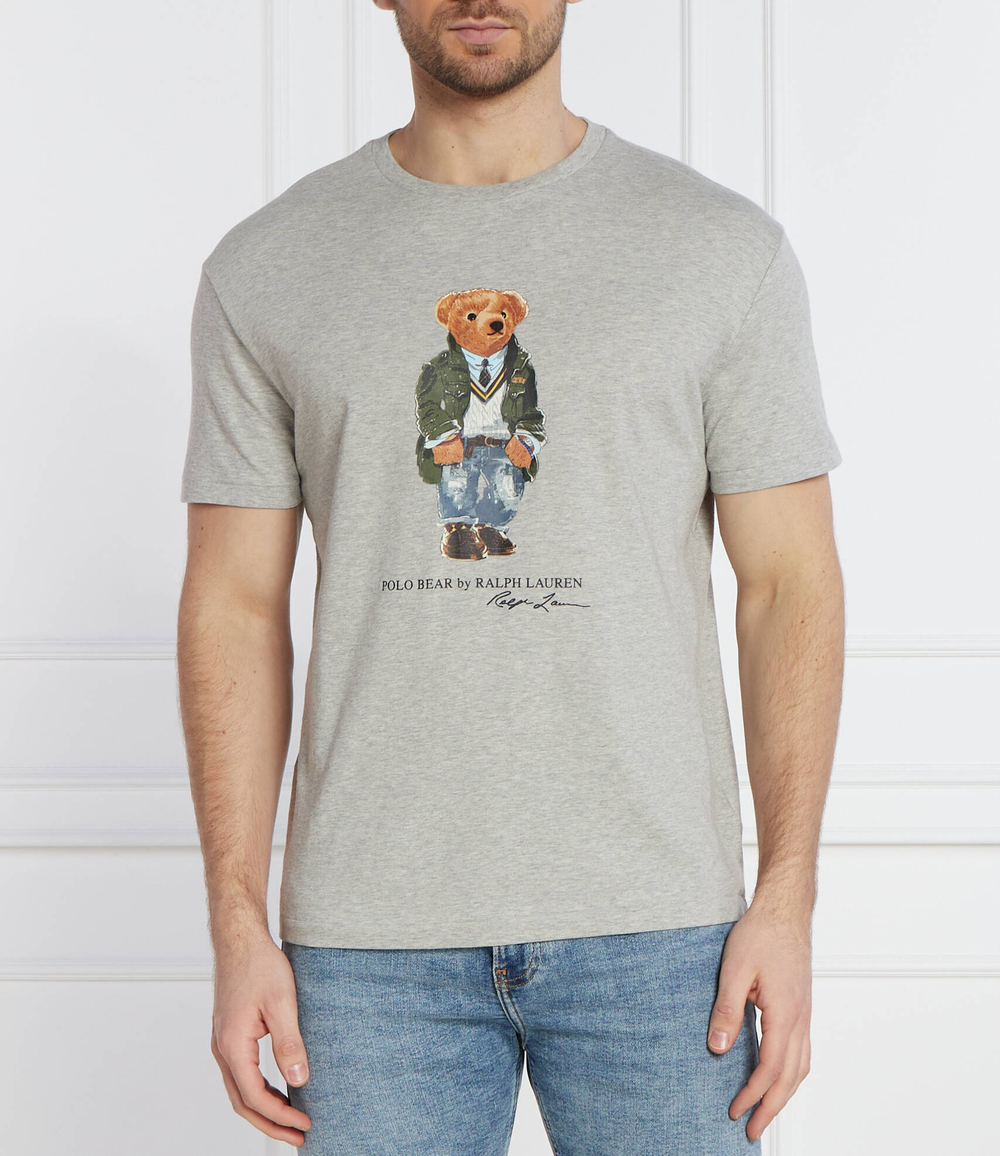 Футболка POLO RALPH LAUREN - серый(710854497)