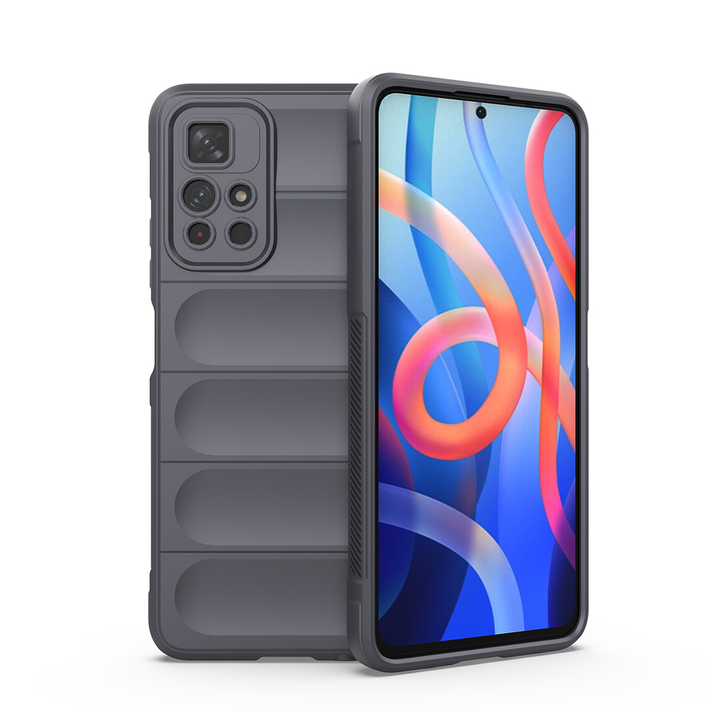 Противоударный чехол Flexible Case для Poco M4 Pro 5G
