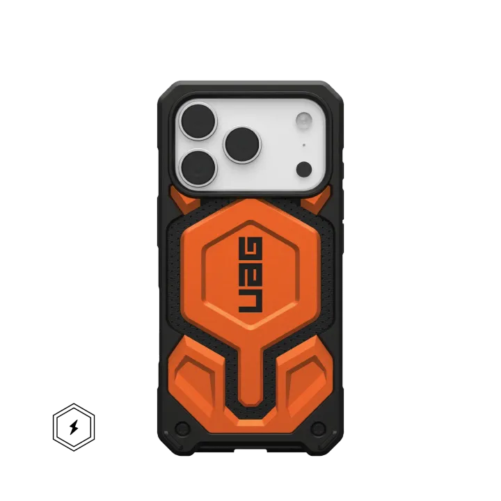 UAG Monarch Pro Exclesive with MagSafe Series Case for Apple iPhone 17 Pro Exclesive Orange (Оранжевый)