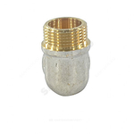 Угольник латунь никель реборда Ду 25 (1") НР/НР 9005 ГОСТ 32585-2013 Aquasfera 9005-03
