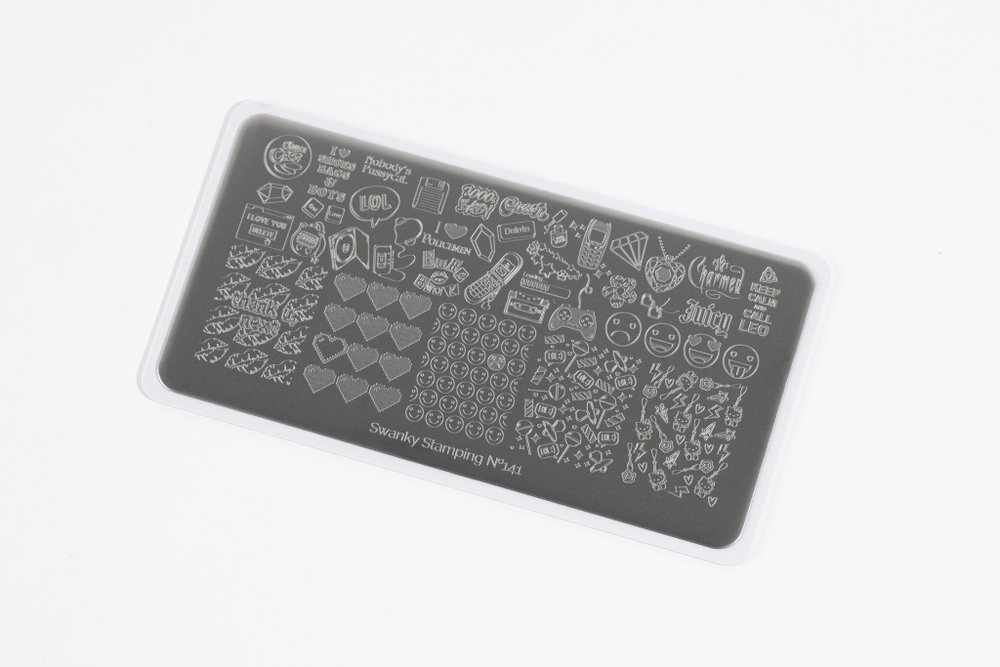 Swanky Stamping, Пластина 141 смайлик