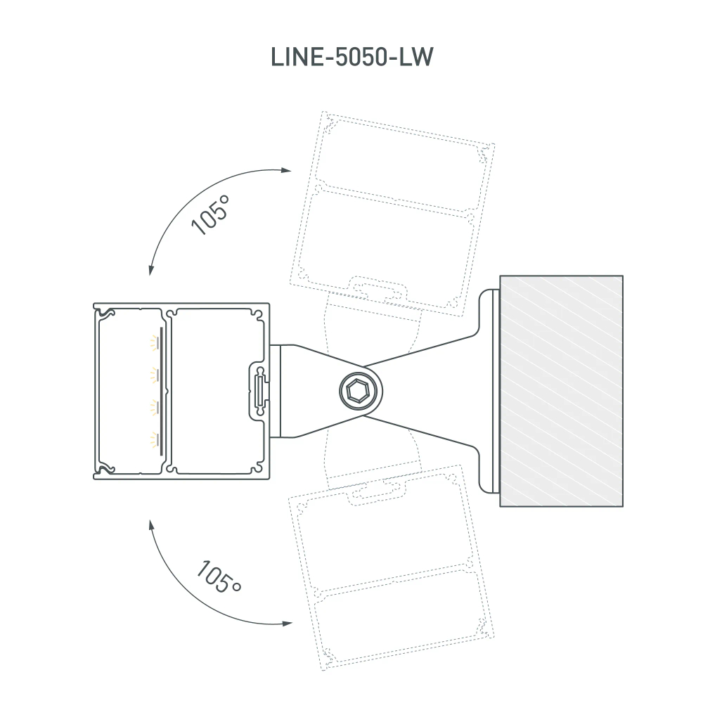 Профиль SL-LINE-5050-LW-2000 WHITE (Arlight, Алюминий) 038450(1)