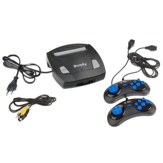 Игровая приставка DENDY Classic 255 встроенных игр