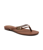 Кожаные вьетнамки LAUREN RALPH LAUREN - коричневый(802896830)