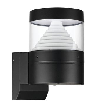 Уличный настенный светильник 20W 3000K 7140/20WL черный HULK Odeon Light