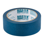 Лента малярная 36 мм 25 м для наружных работ УФ-стойкая синяя Master Color