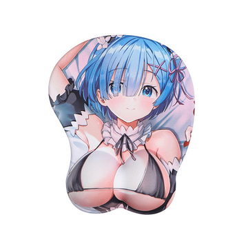 Коврик для мыши "Re:Zero. Жизнь с нуля в альтернативном мире - Рем" (объемный)
