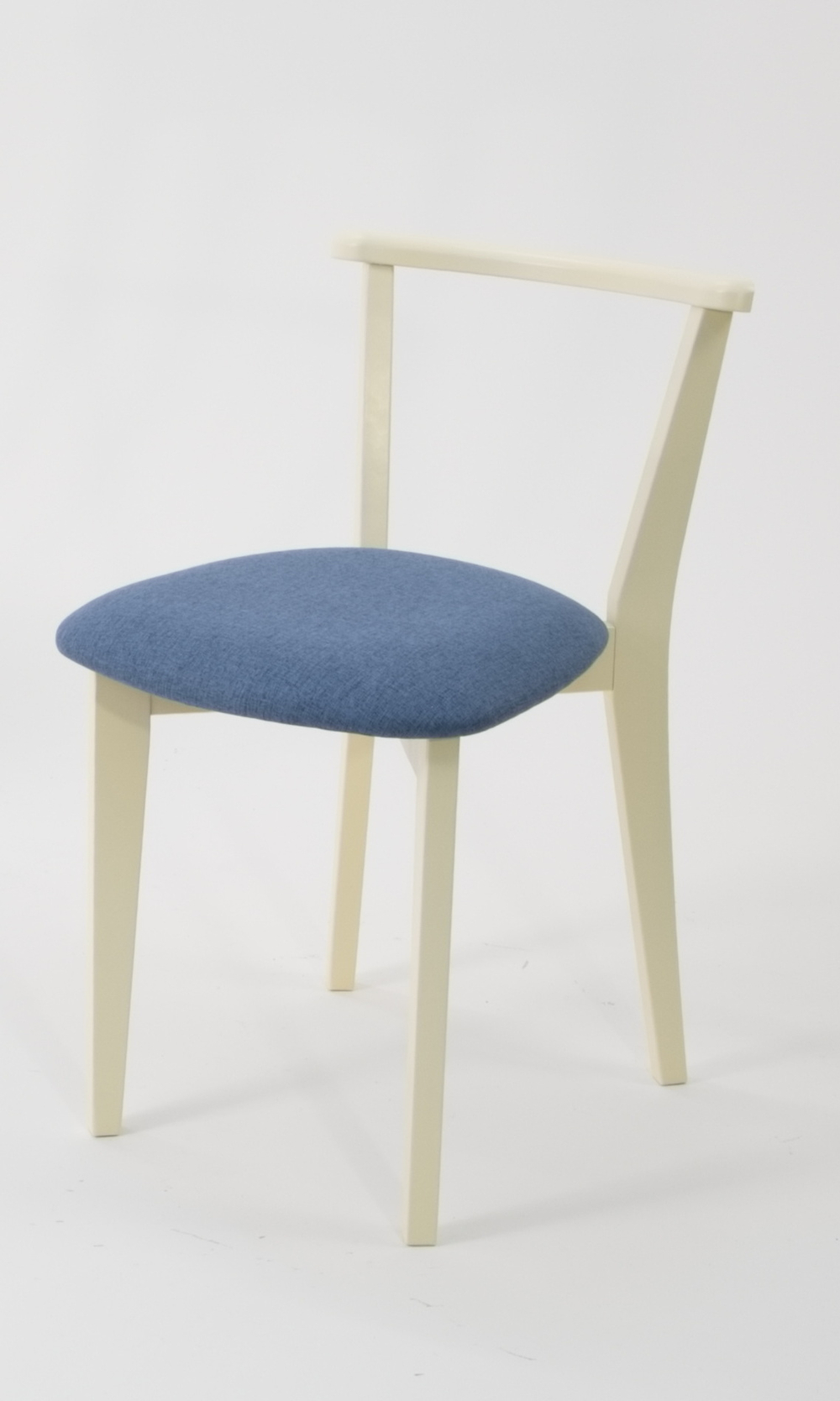Стул Zip-mebel Франк слоновая кость синий