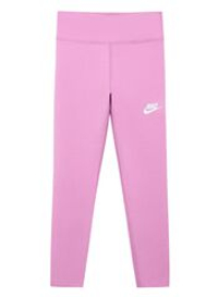 Брюки для девочки Nike Sportswear Classic High-Waisted - light magenta/white