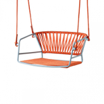 Качели плетеные Scab Design Lisa Swing, голубой, оранжевый
