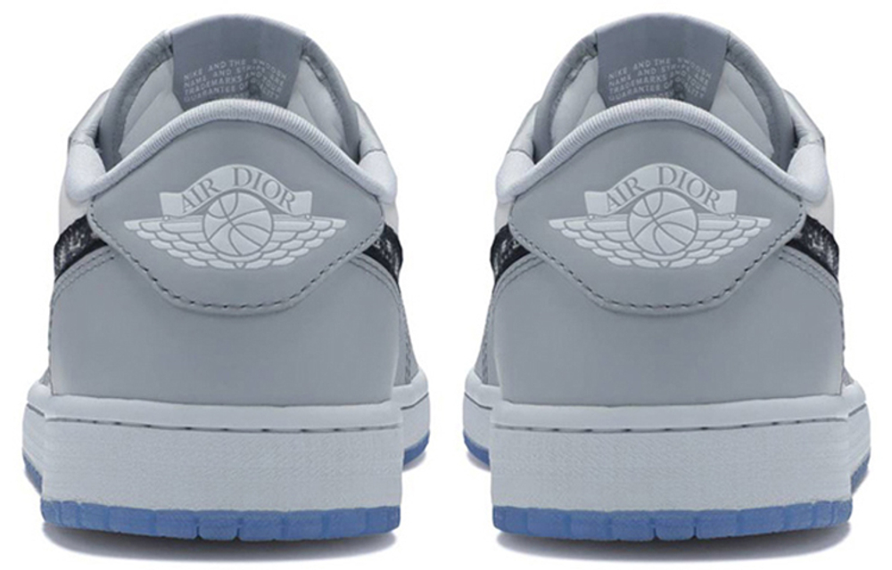 JORDAN 1 Low X Dior "White Grey"