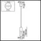 Подвесной светильник Defance 7143/4L Odeon Light