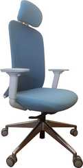 Кресло руководителя Sunon Авеза (Aveza) CAZ80SW Сетка синяя