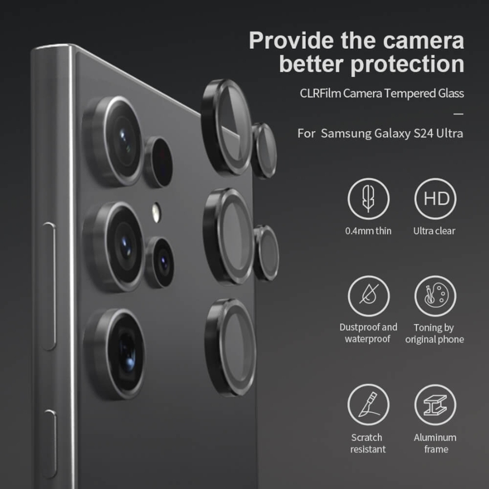 Защита объектива камеры Nillkin CLRFilm для Samsung Galaxy S24 Ultra
