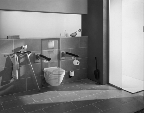Инсталляция для подвесного унитаза Grohe Rapid SL 38929000 4 в 1 с кнопкой смыва