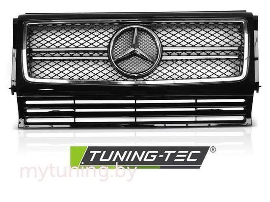 Решетка радиатора C63 AMG STYLE BLACK CHROME для Mercedes G W463