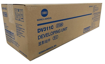 Блок проявки Konica-Minolta DV-311C для bizhub C220/C280/C360 голубой A0XV0KD