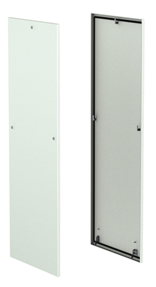 Панель боковая для напольных 19" IT-корпусов ДКС серии CQE, 2 шт, 2200х800, RAL7035, старого образца