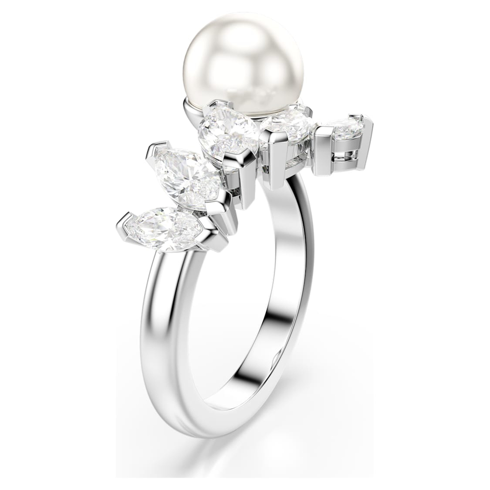 MESMERA:RING PEARL WHI/RHS 60