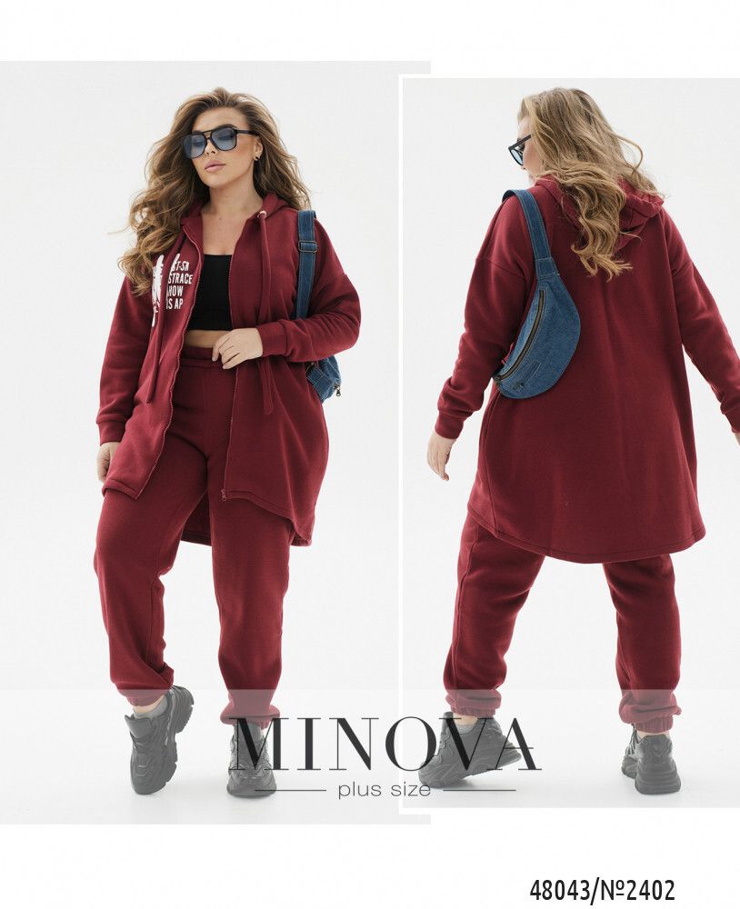 Костюм 2402-бордо Minova Костюм 2402-бордо Minova