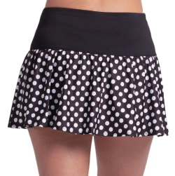 Теннисная юбка Lucky in Love Spot On Flounce Active Mini - black